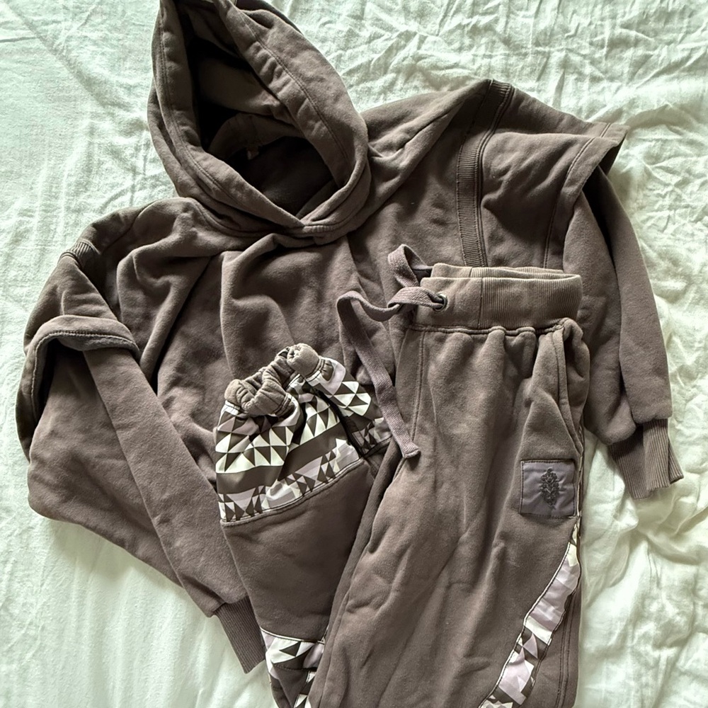 Free people sweat set